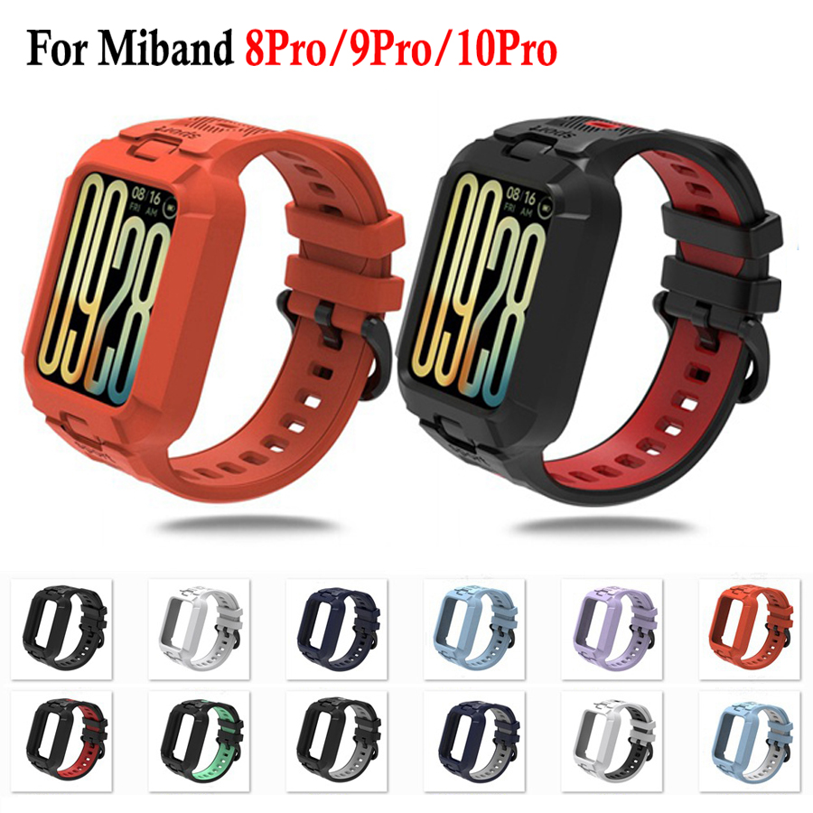 Xiaomi Smartwatch Accessories - 샤오미 미밴드 8/9/10 프로 스마트워치용 2-in-1