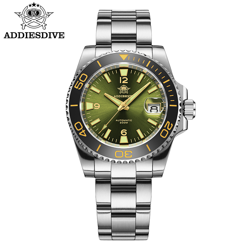 Accessories With Watch - ADDIESDIVE 새로운 다이빙 선물 시계 남자