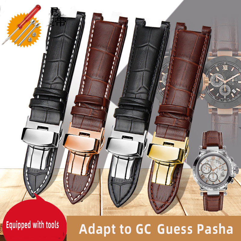 Smartwatch Guess - 20*11mm 20*12mm 22*13mm cowhide Watchband for