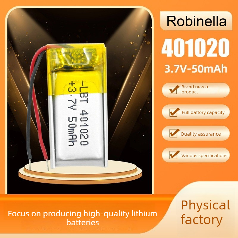 Smartwatch Headset - 401020 3.7V 55mAh 리튬 폴리머 배터리