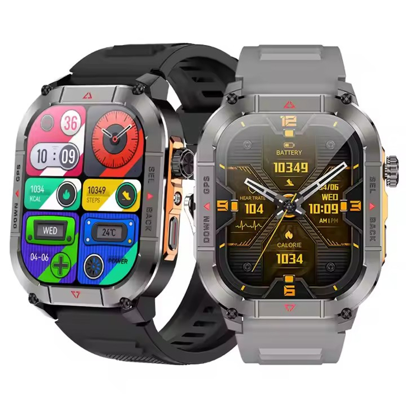 Smartwatch Touch - 신제품 HK84 남성 스마트워치 AMOLED 야외