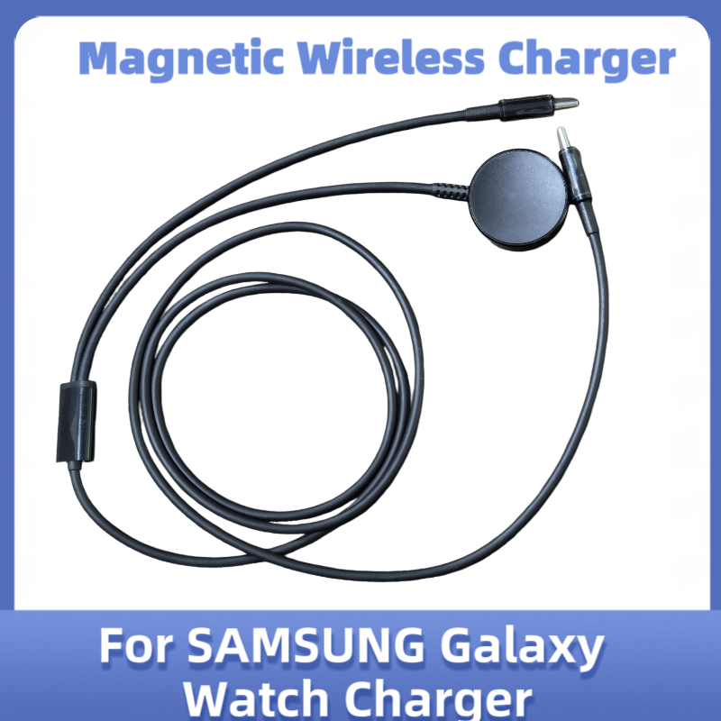 Wireless Charger Watch - 삼성 갤럭시 워치 8/7/6/5/5Pro 교체용 스마트워치