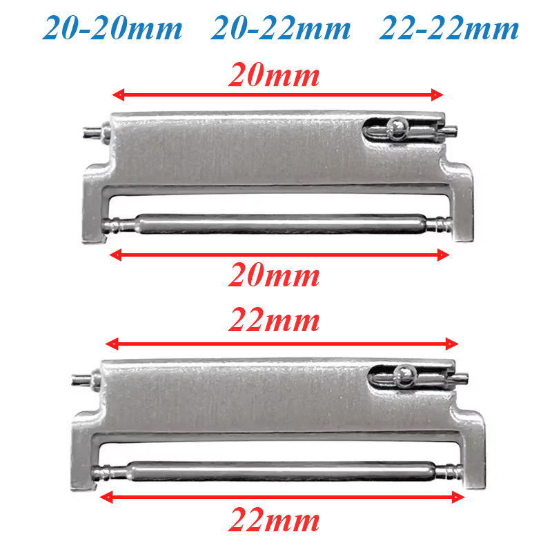 Watch Band Connector - 2pcs 시계 밴드 어댑터 20mm ~