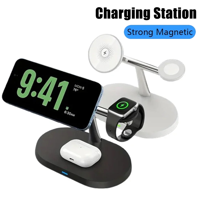 Wireless Charger Watch - 3 in 1 오판스텐 마그네틱 무선