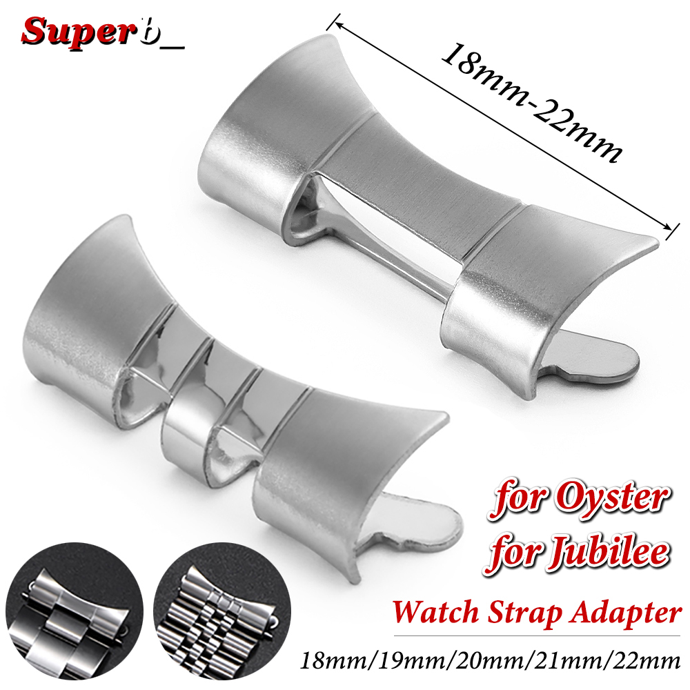 Watch Band Connector - 18/19/20/21/22mm 스테인레스 스틸 스트랩 커넥터, 세이코