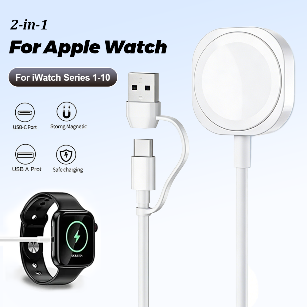 Wireless Charger Watch - 2 in 1 마그네틱 무선 USB