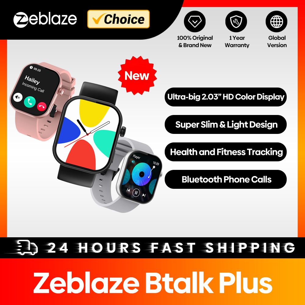 Smartwatch X12 - 새로운 Zeblaze Btalk Plus 음성 통화