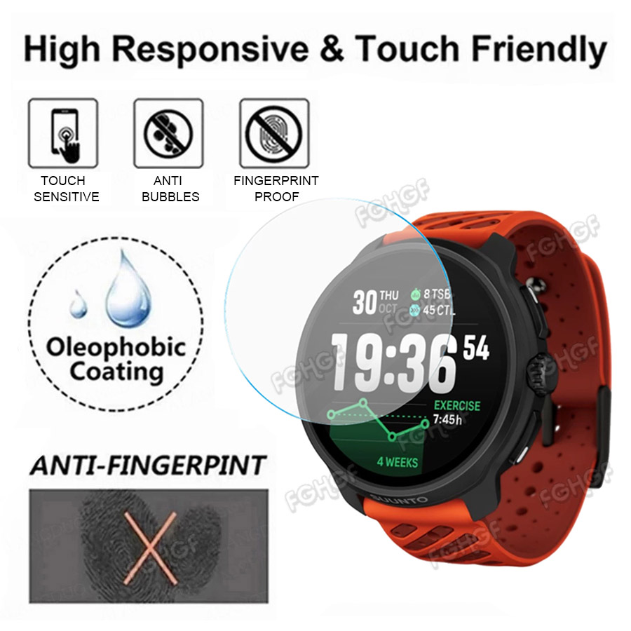 Smart Watch Accessories - Suunto Race 2/Race S용 강화 유리