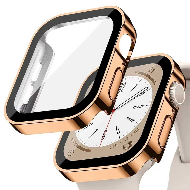 Smartwatch Watch Accessories For Women - 애플 워치 시리즈용 유리 및 커버