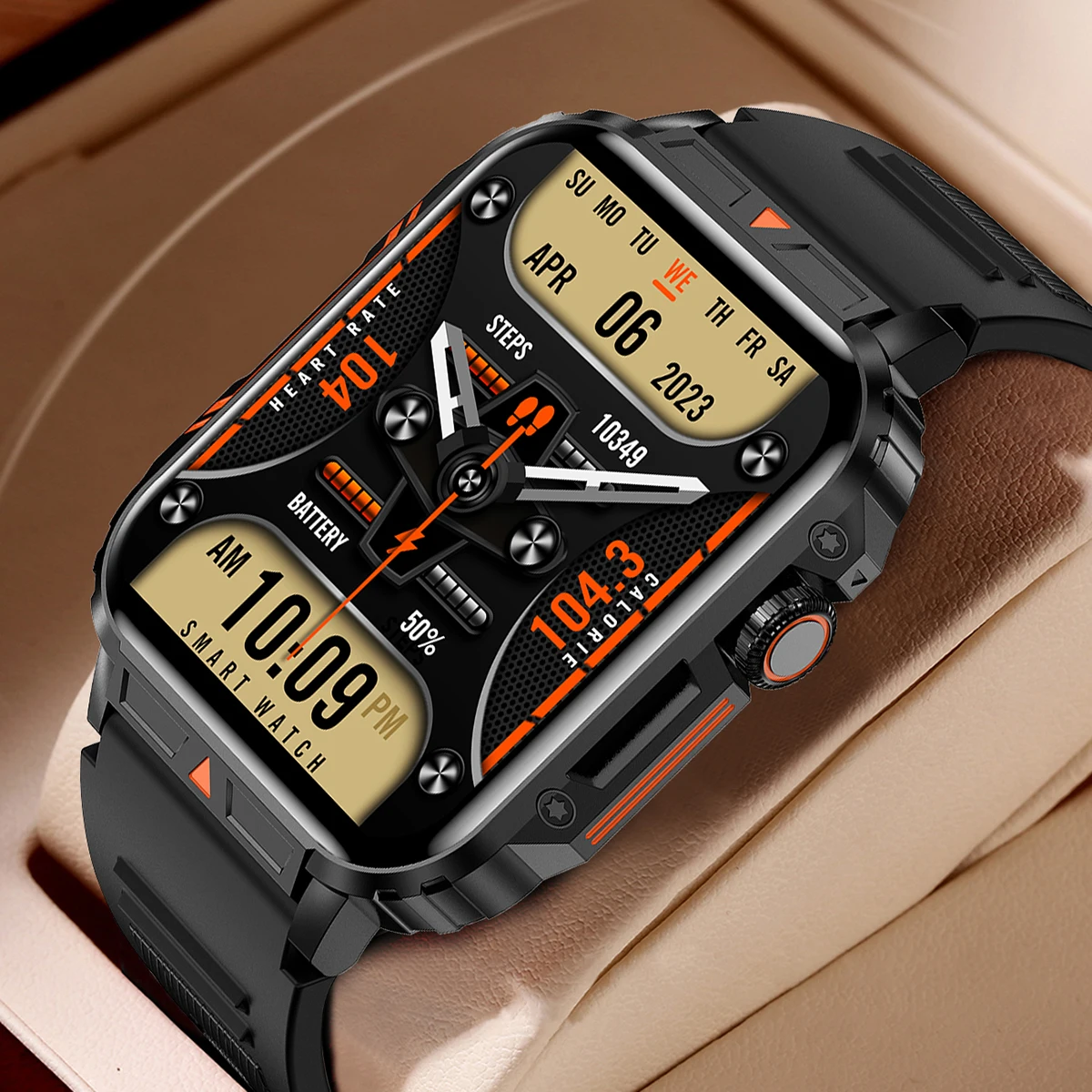 Smartwatch Faces - 2026 고급 군용 스마트워치 남성 건강