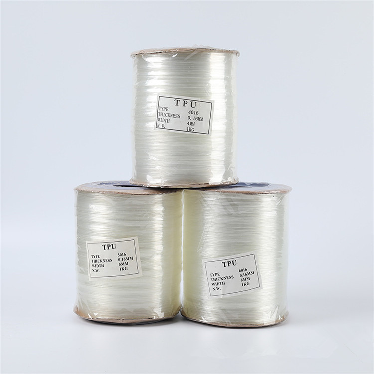 Milanaise Mesh Band - 도매 1kg 4/5/6/10mm 투명 TPU 탄성