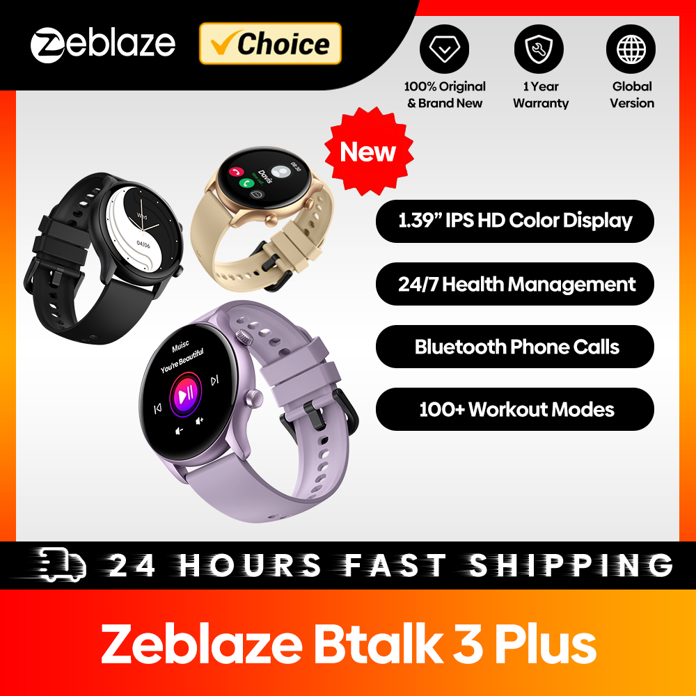 Smartwatch X12 - Zeblaze Btalk 3 플러스 음성 통화