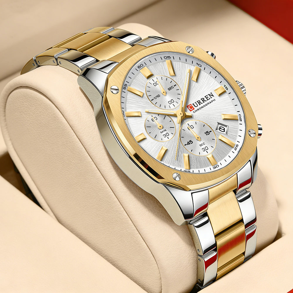 Accessories With Watch - CURREN 모던 남성용 42mm 스포츠 시계