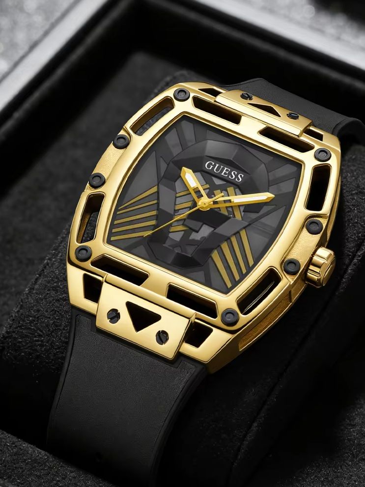 Smartwatch Guess - GUESS 남성용 쿼츠 시계 GW0500G1 투톤