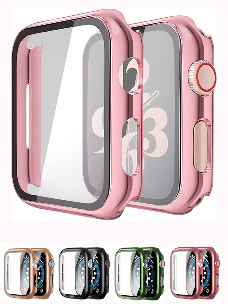 Smartwatch Watch Accessories For Women - 유리 + 케이스 Apple Watch 밴드