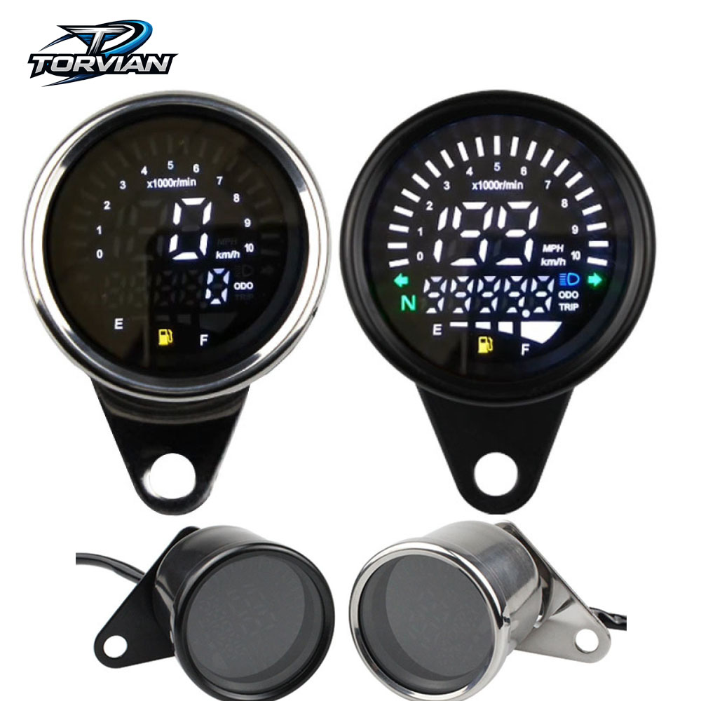 Smartwatch Universal - Torvian 범용 오토바이 디지털 속도계 타코미터