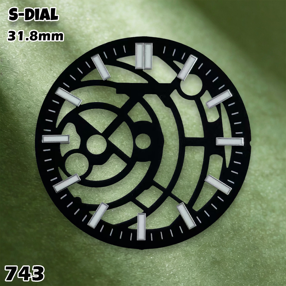 NH 31.8mm S 로고 NH70 속이 빈 다이얼 N - Accessories With Watch 리뷰 및 가격