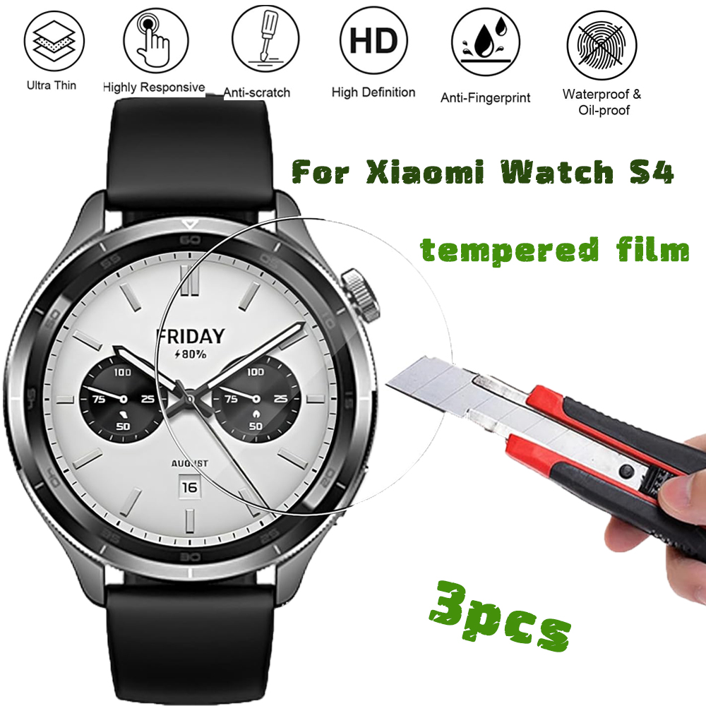 3PCS 강화 유리 Smartwatch 화면 보호기 X - Xiaomi Smartwatch Accessories 리뷰 및 가격