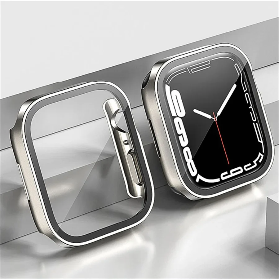 Apple Watch 케이스 시리즈 9 8 7 6 5  - Smartwatch Watch Accessories For Women 리뷰 및 가격