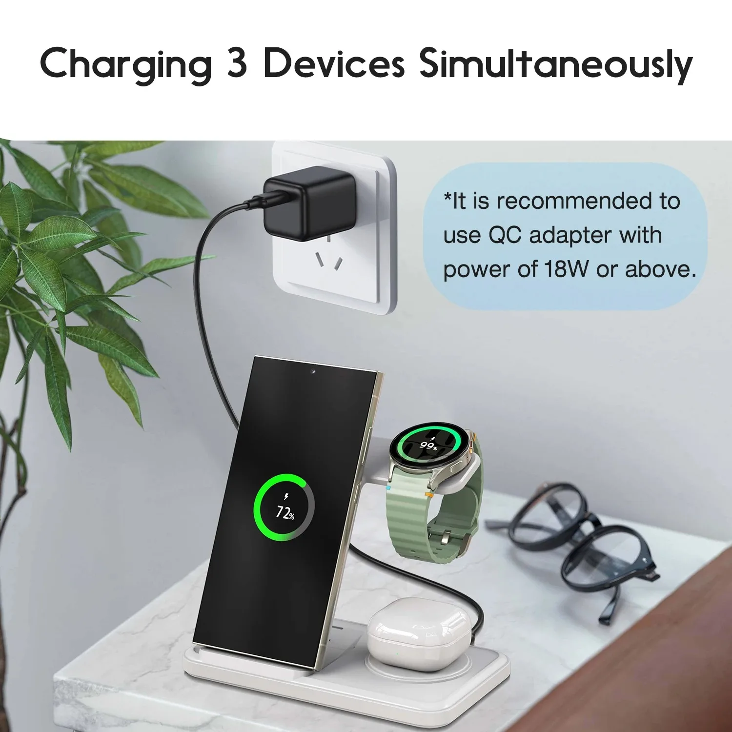 삼성 S25 S24 S23 S22 갤럭시 워치 8 7  - Wireless Charger Watch 리뷰 및 가격