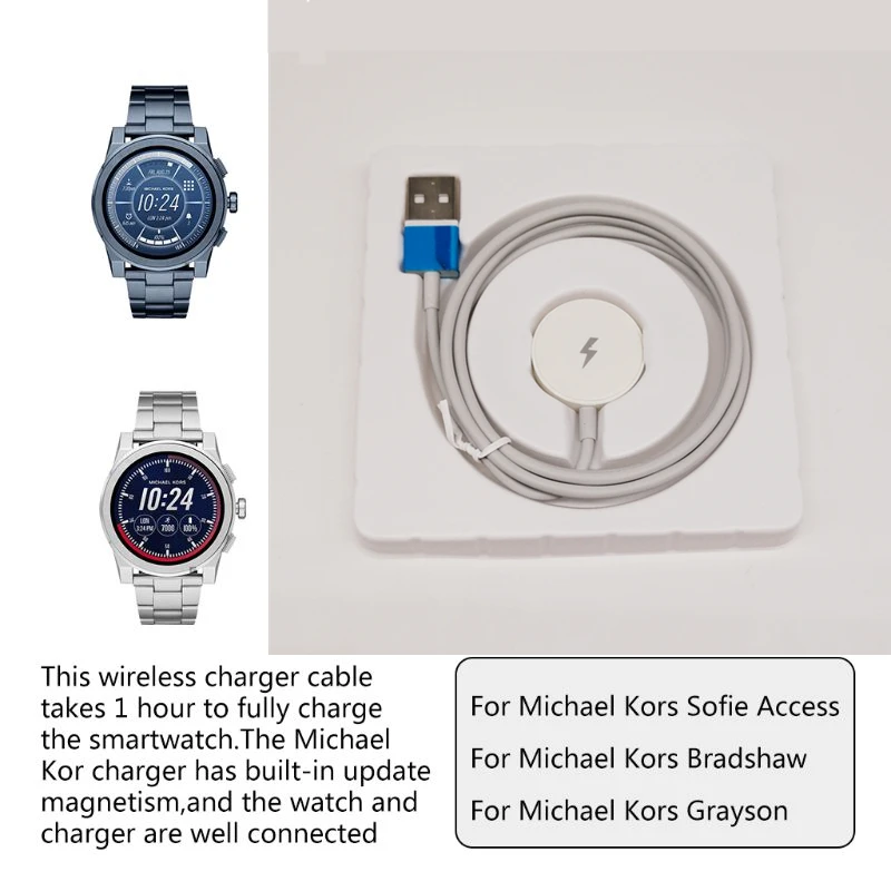 마이클 코어스 스마트워치 MKT5017 MKT5030용 - Fossil Smartwatch Accessories 리뷰 및 가격
