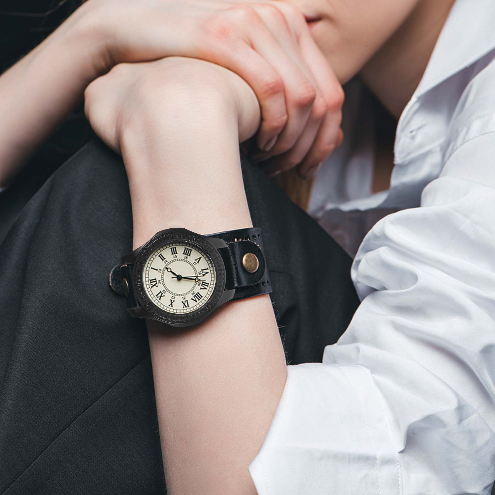 1Pcs 충돌 방지 보호 기능이있는 세련된 Pc 시계  - Smartwatch Watch Accessories 리뷰 및 가격