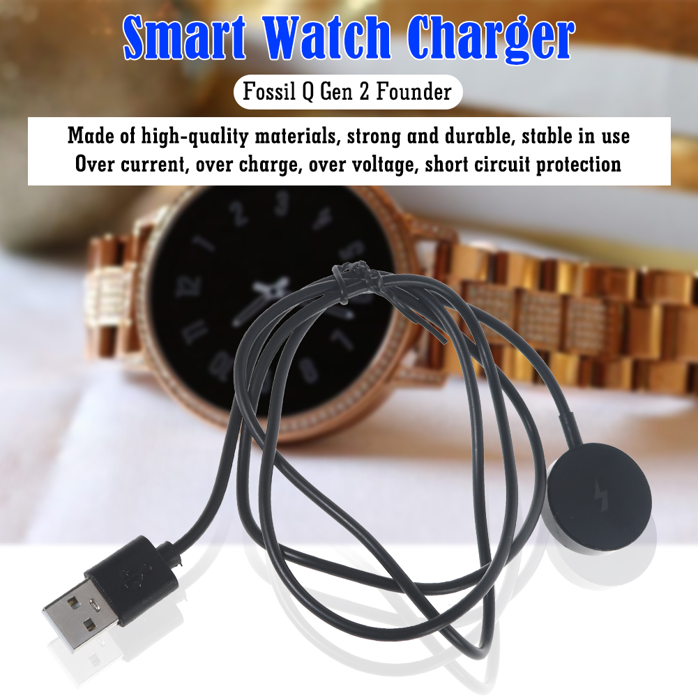 USB 스마트 워치 마그네틱 충전기 단락 보호 워치 충 - Fossil Smartwatch Accessories 리뷰 및 가격