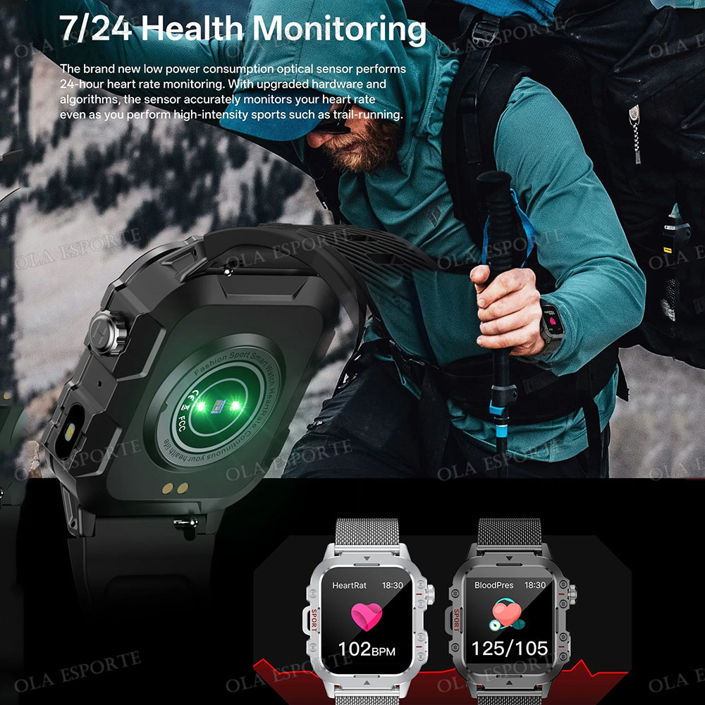 2026 밀리터리 아웃도어 스마트워치 남성용 GPS 손 - Smartwatch X12 리뷰 및 가격