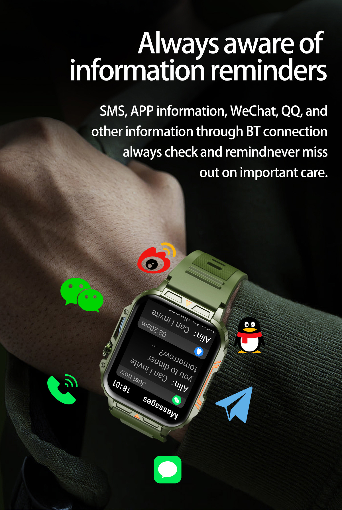 남성용 블루투스 통화 아몰레드 스마트워치, 야외 군사  - Smartwatch Faces 리뷰 및 가격