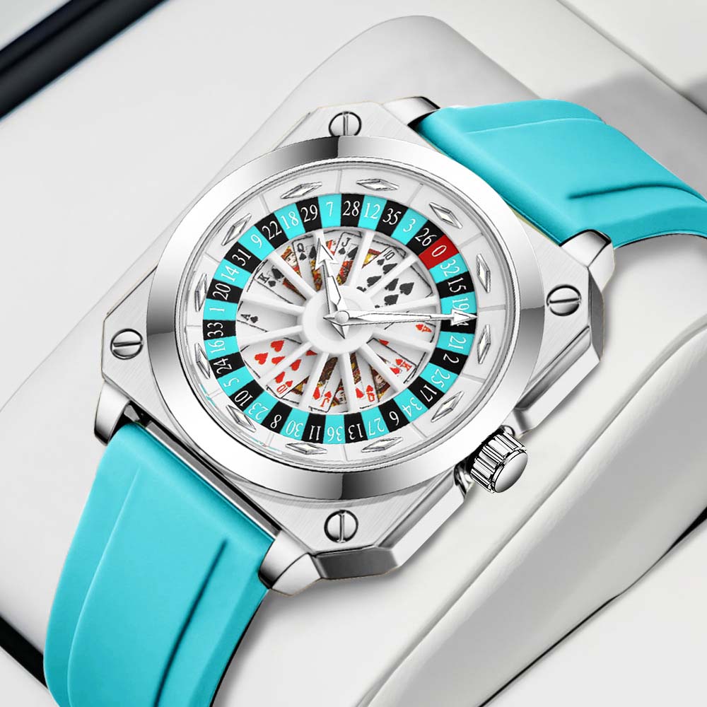 VA VA VOOM 남성용 맞춤형 시계 행운의 회전 다 - Smartwatch Custom 리뷰 및 가격