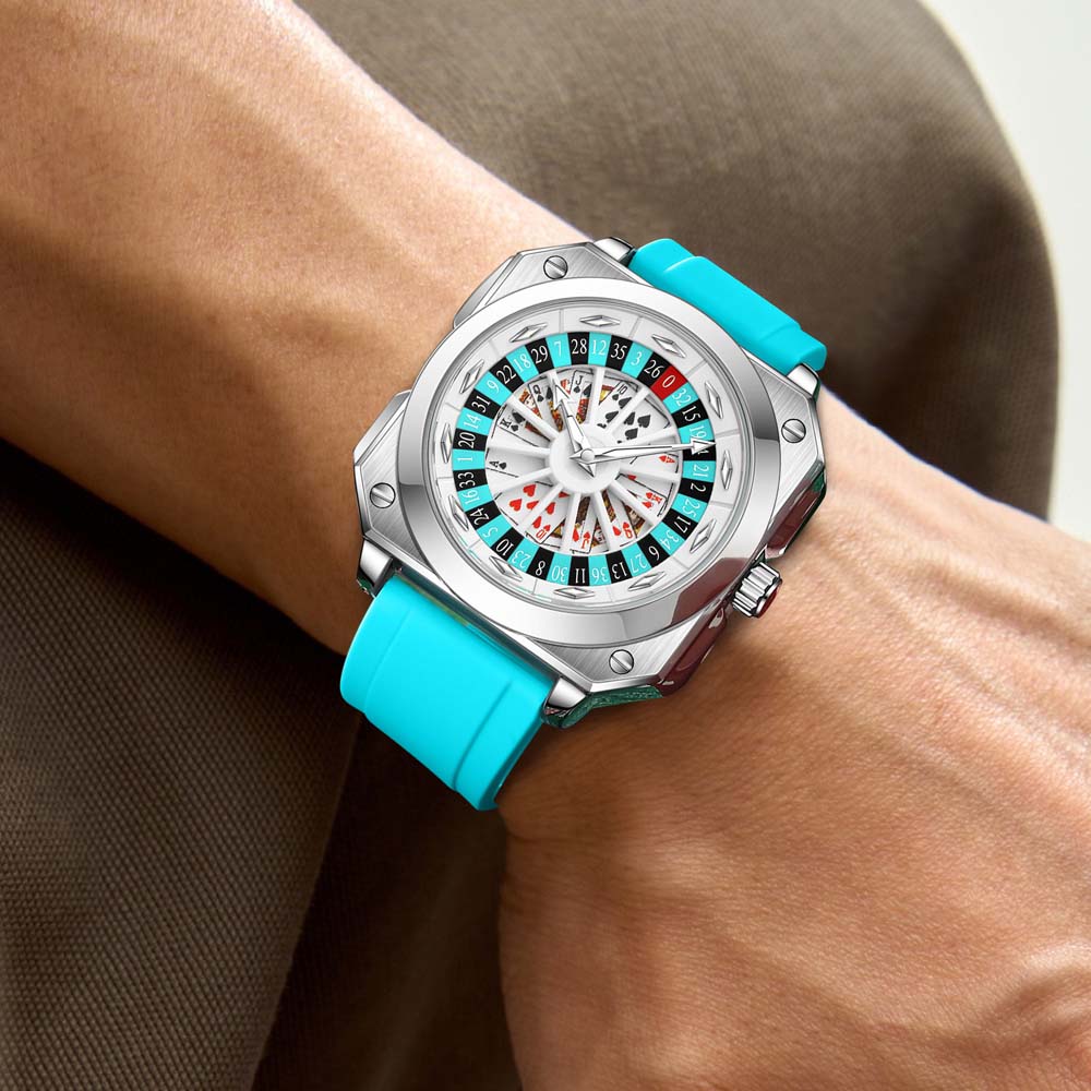 VA VA VOOM 남성용 맞춤형 시계 행운의 회전 다 - Smartwatch Custom 리뷰 및 가격