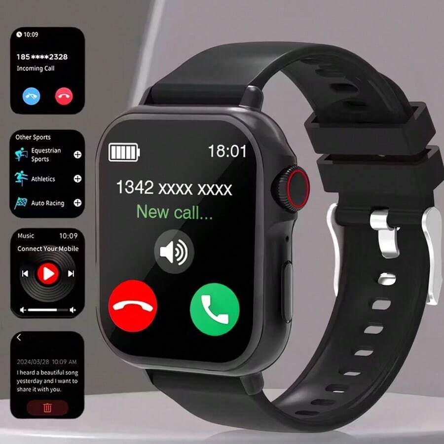 1개 2025년형 스마트워치, 풀 터치 스크린, 무선  - Smartwatch Touch 리뷰 및 가격