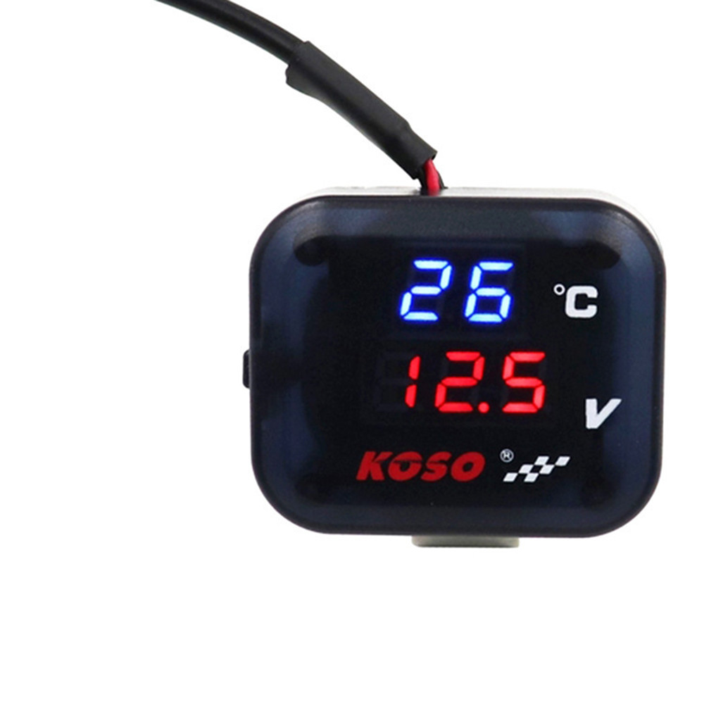 범용 KOSO 오토바이 전압계 온도계 온도 표시기 Ve - Smartwatch Universal 리뷰 및 가격