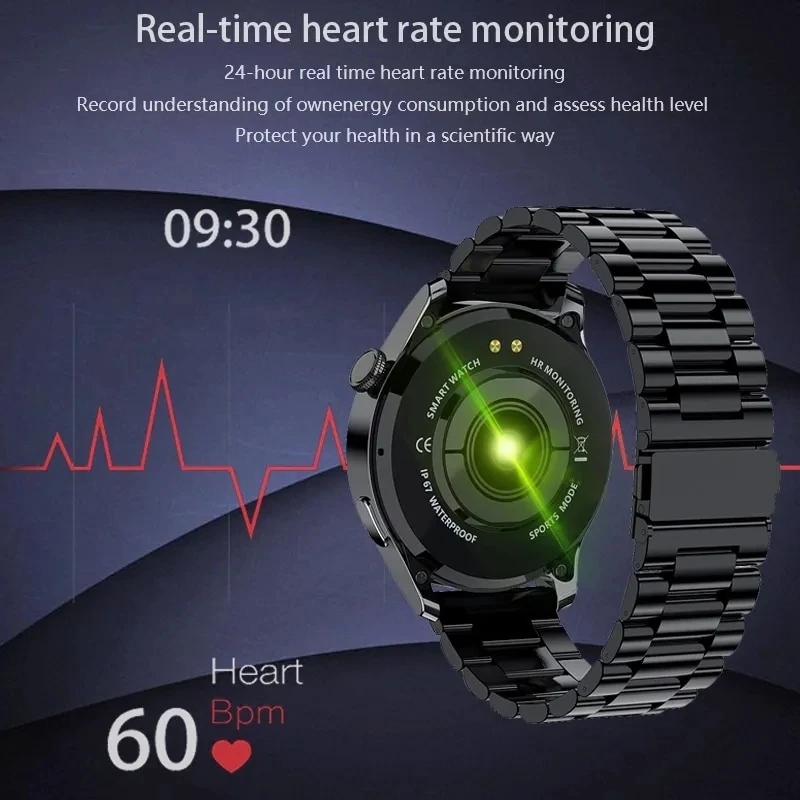 남성용 워치 5 프로 스마트워치 블루투스 통화 스포츠  - Smartwatch X12 리뷰 및 가격