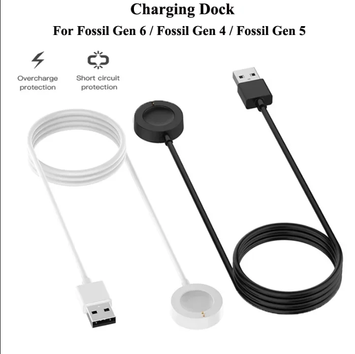 USB 마그네틱 고속 충전 도크 (Fossil Gen  - Fossil Smartwatch Accessories 리뷰 및 가격