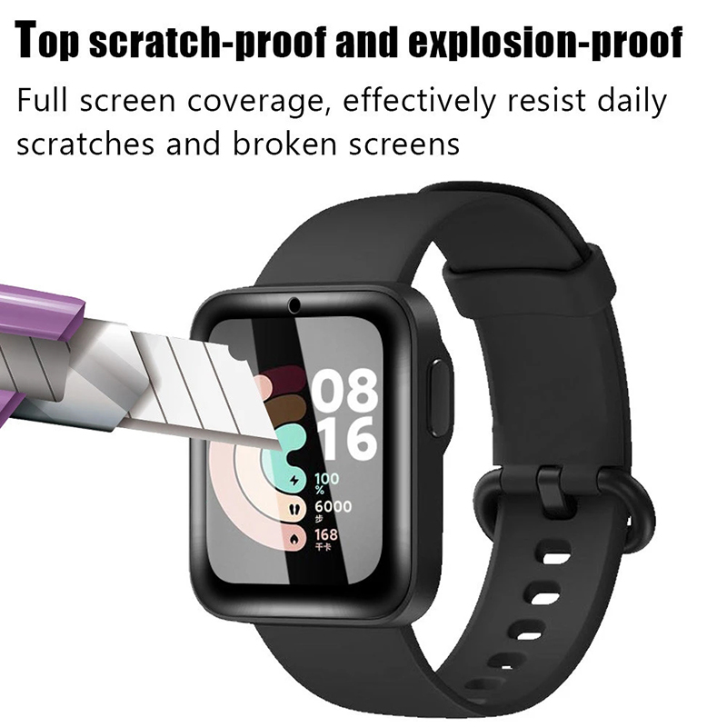 레드미 워치 3 액티브 9D 투명 스크래치 방지 풀 필 - Xiaomi Smartwatch Accessories 리뷰 및 가격