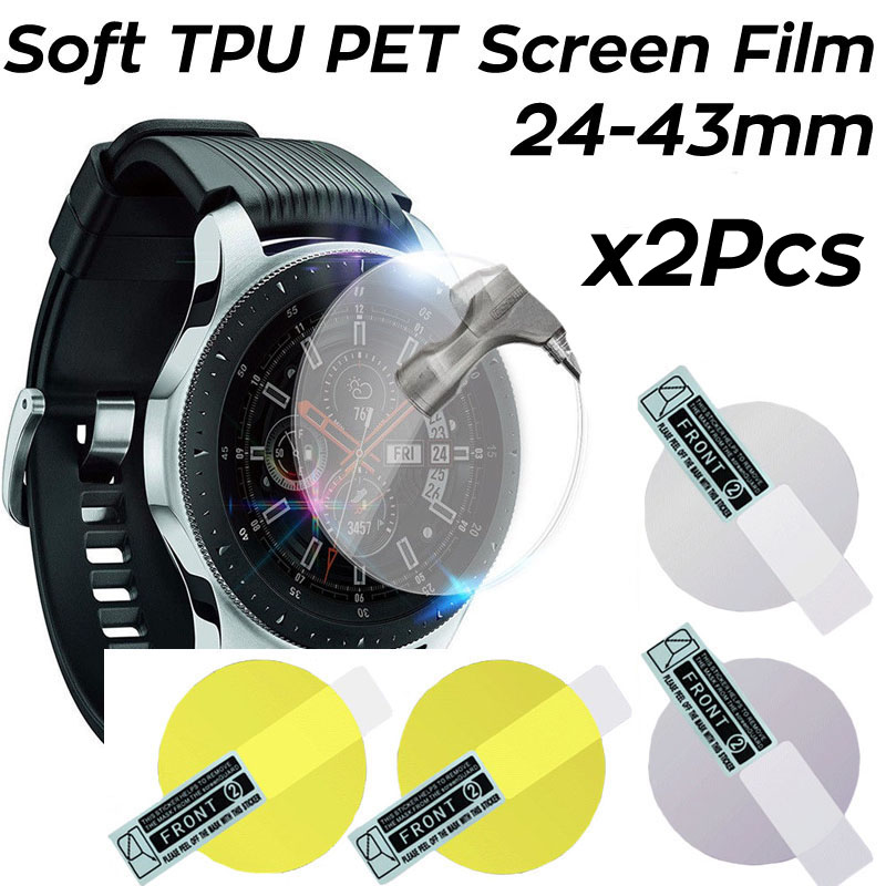 2PCS 소프트 하이드로 겔 필름 안티 스크래치 보호  - Garmin Smartwatch Accessories 리뷰 및 가격