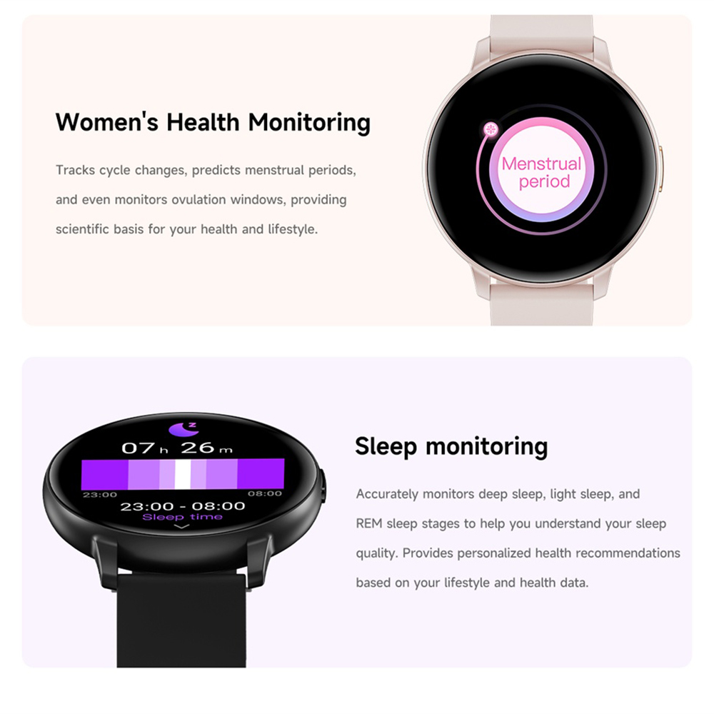 BT 콜 스마트워치 여성 스포츠 피트니스 트래커 방수  - Smartwatch Custom 리뷰 및 가격