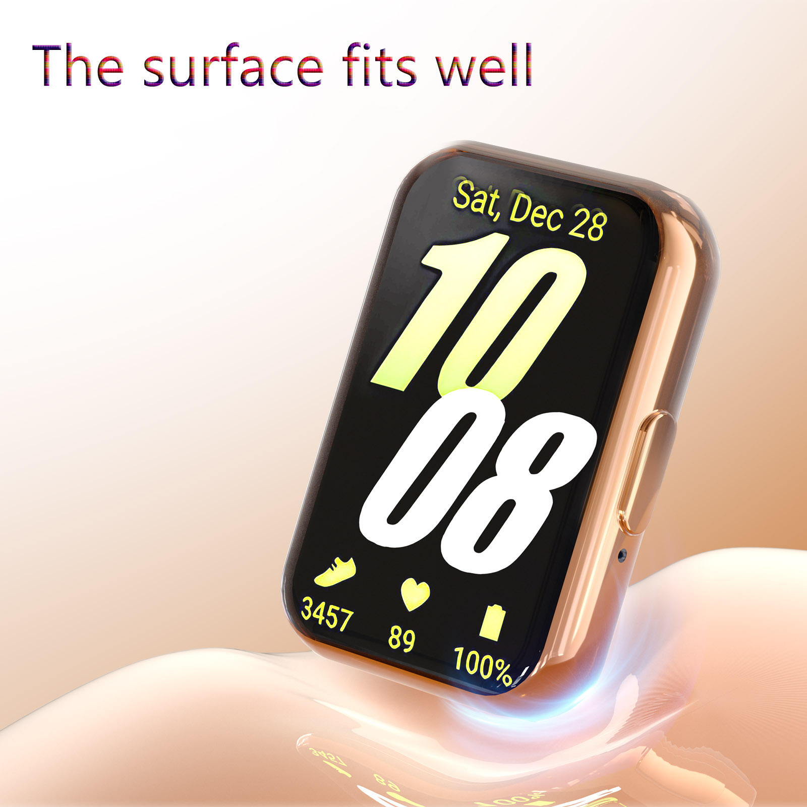 삼성 갤럭시 핏 3 용 커버, 올 어라운드 소프트 TP - Smartwatch Watch Accessories For Women 리뷰 및 가격