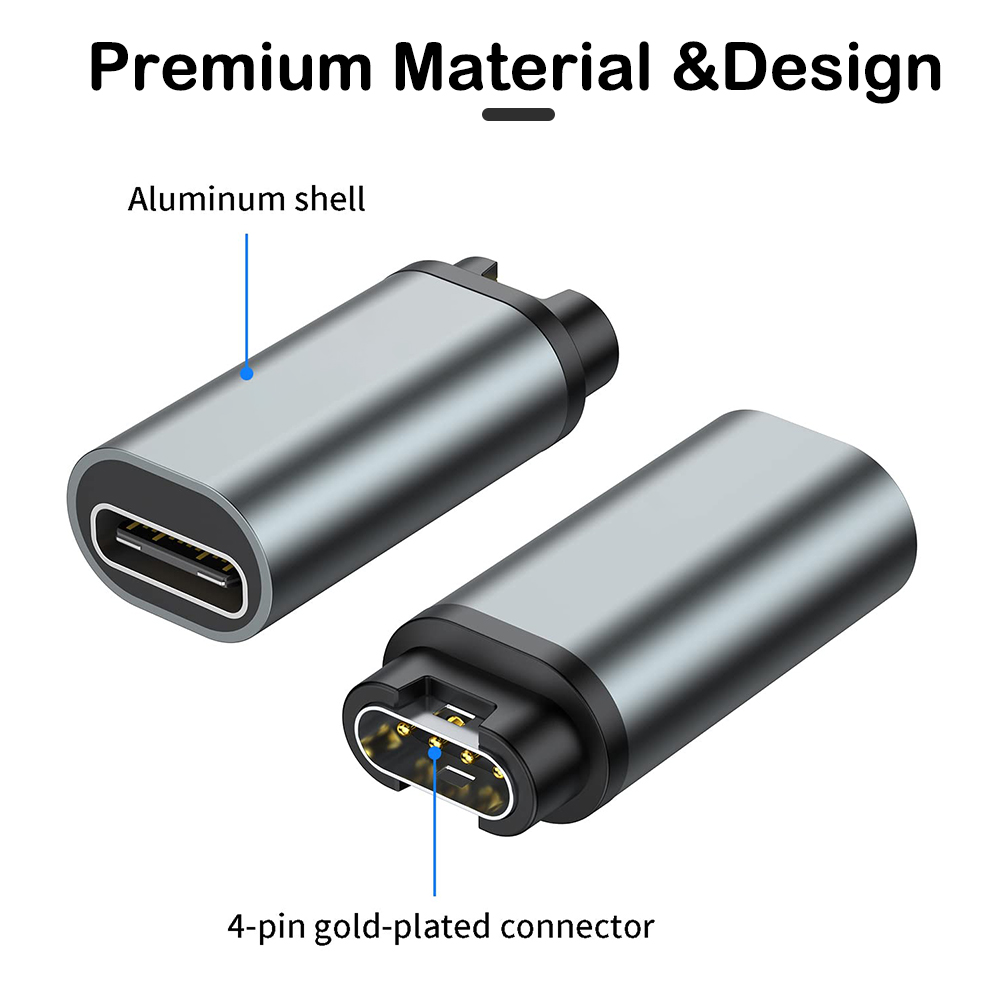 타입 C/마이크로 USB/IOS 충전 포터블 어댑터 가 - Garmin Smartwatch Accessories 리뷰 및 가격