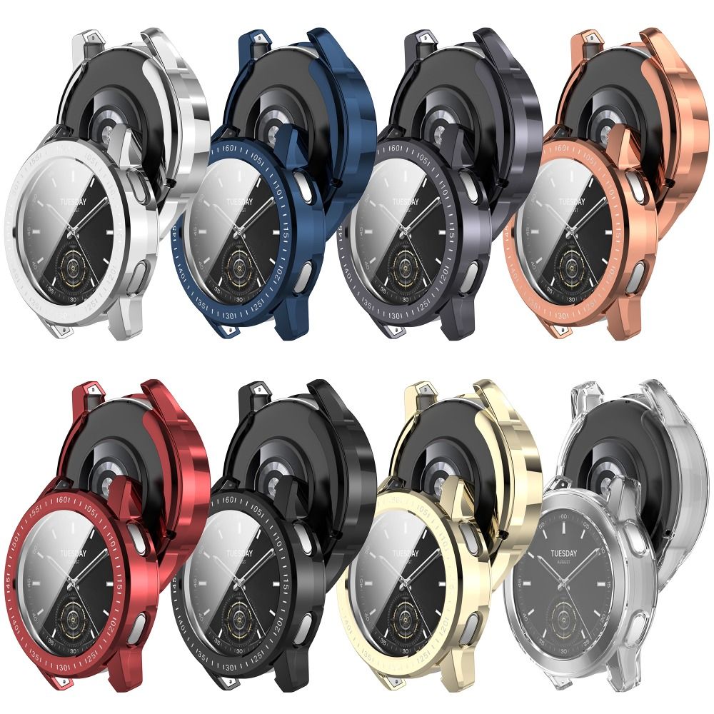 샤오미 워치 S3용 새 풀커버 TPU 케이스 범퍼 스마 - Xiaomi Smartwatch Accessories 리뷰 및 가격
