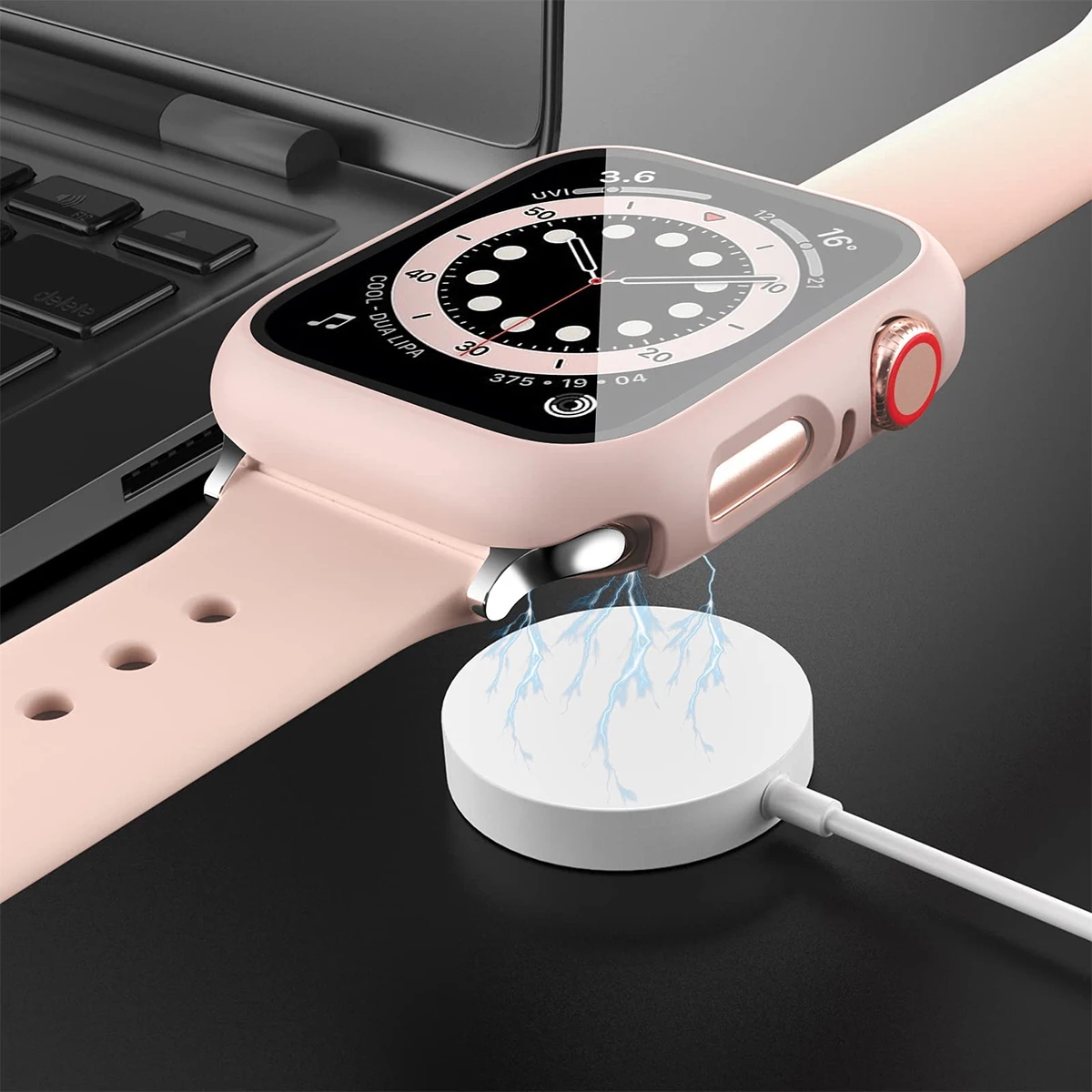 애플 워치 케이스용 강화 유리 및 커버, 화면 보호대, - Apple Smartwatch Accessories 리뷰 및 가격