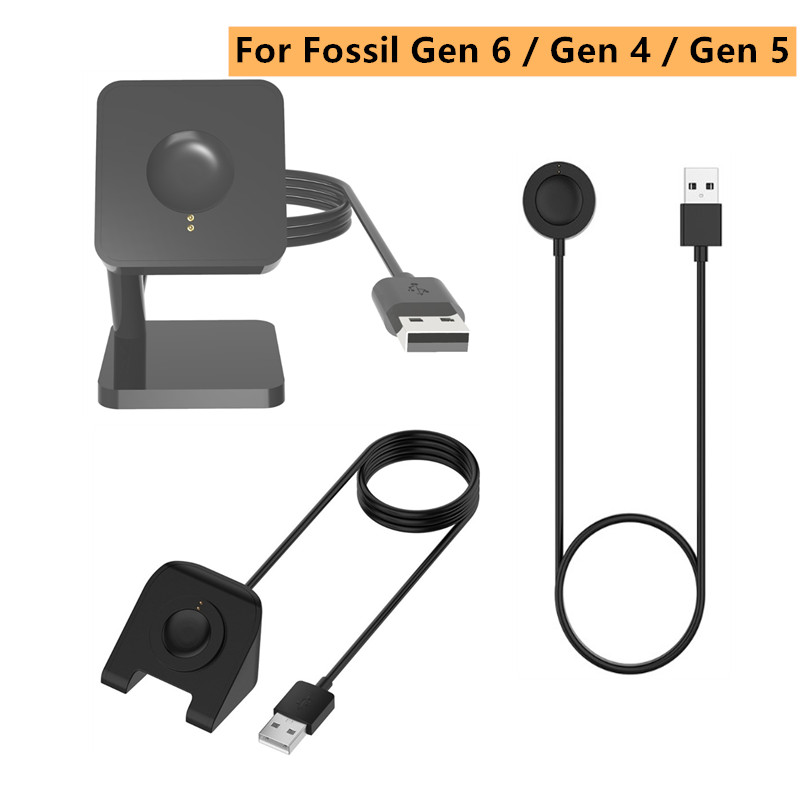 1M USB 자기 빠른 충전 충전기 독 화석 Gen 6 - Fossil Smartwatch Accessories 리뷰 및 가격