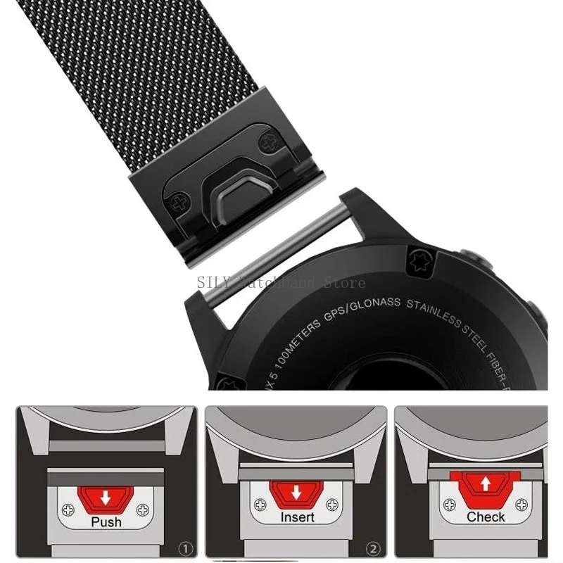 Garmin Fenix ​​6X 5X Fenix ​​5 - Watch Band Connector 리뷰 및 가격
