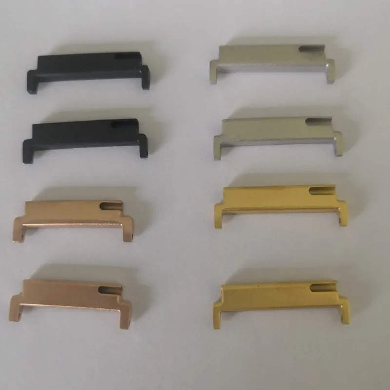 2 개/몫 금속 어댑터 20mm ~ 18mm 20mm  - Watch Band Connector 리뷰 및 가격