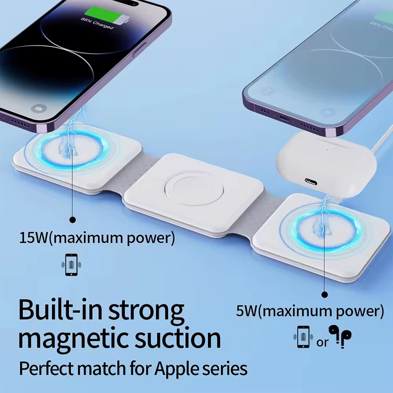 유니버설 Qi2 마그네틱 접이식 충전 스테이션 여행용  - Wireless Charger Watch 리뷰 및 가격