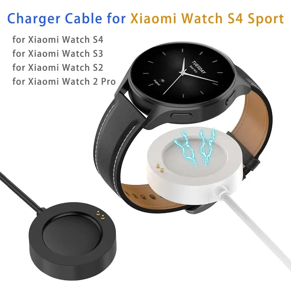 흰색 스마트워치 충전 케이블 - Xiaomi Watch - Android Smartwatch Accessories 리뷰 및 가격