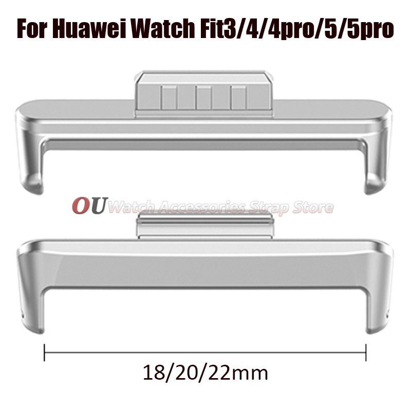 18 20mm 22mm 1쌍 메탈 알루미늄 어댑터 (화 - Watch Band Connector 리뷰 및 가격