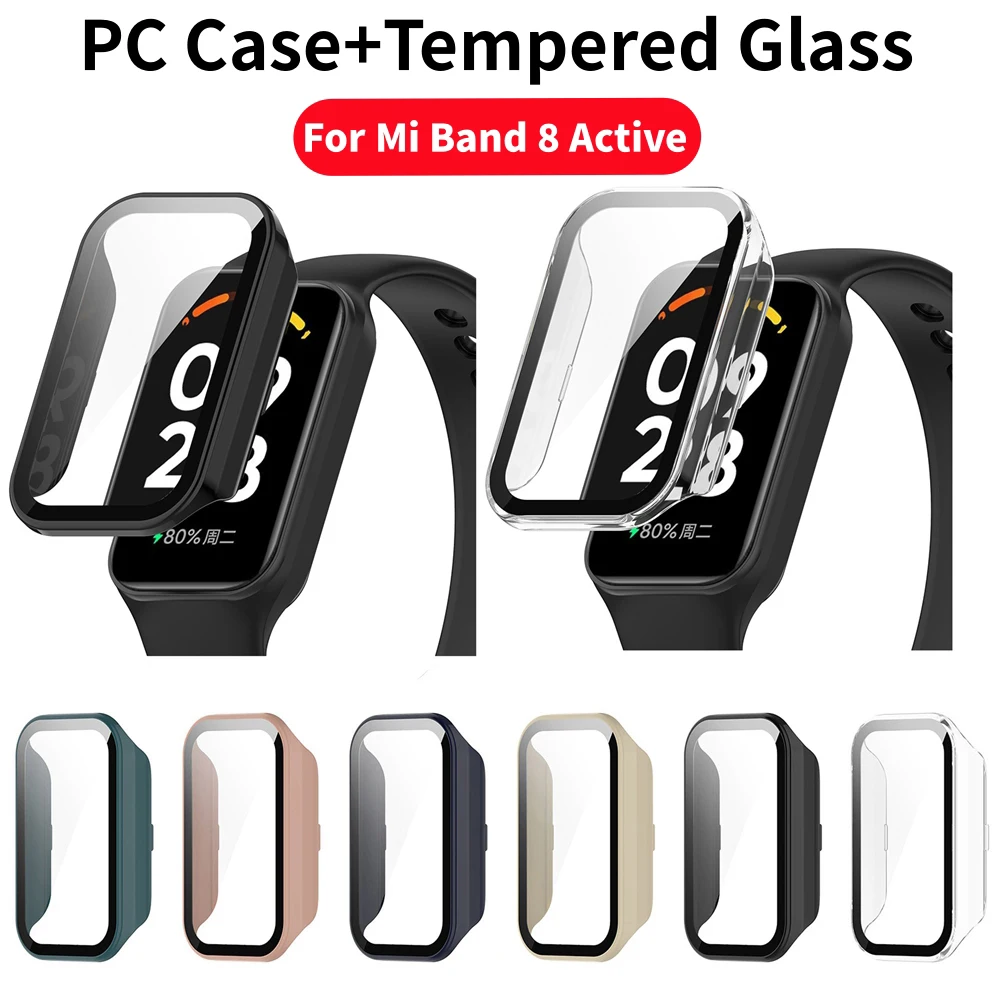 Xiaomi Mi Band 8 용 PC 케이스 + 강화 - Watch Case Bumper 리뷰 및 가격