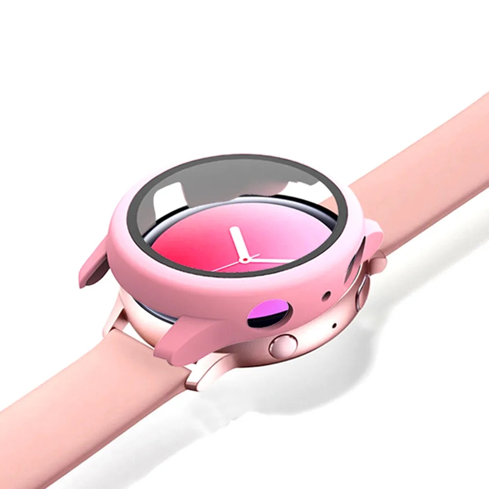 삼성 갤럭시 시계 활성 2에 대한 강화 유리 케이스 4 - Garmin Smartwatch Accessories 리뷰 및 가격